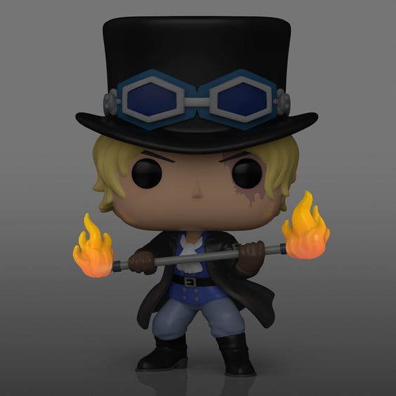Фігурка Funko POP!: Animation: One Piece: Luffytaro, Sabo, Roronoa Zoro and Jinbe (4-Рack) (GameStop Exclusive) (Glows in the Dark), (691079) 3