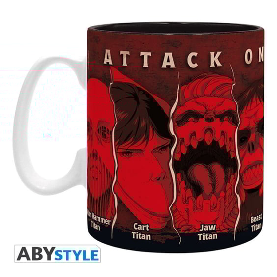 Кухоль ABYstyle: Attack on Titan: Titans, (69925) 2