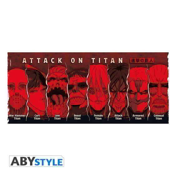 Кухоль ABYstyle: Attack on Titan: Titans, (69925) 3