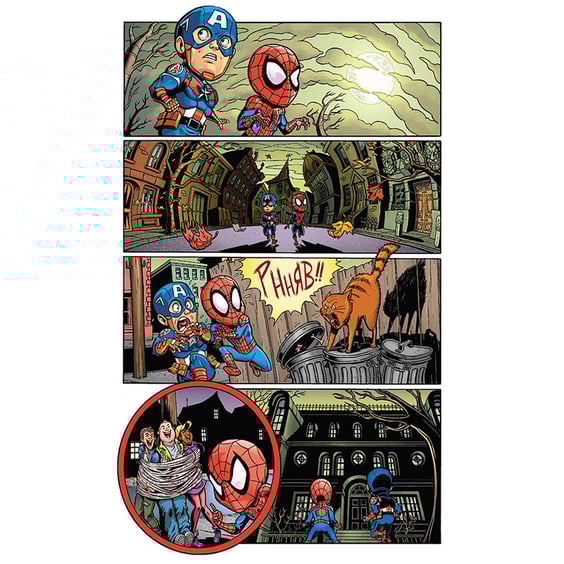 Комикс Marvel. Супергеройські пригоди. Гелловінські жахачки. #10, (70043) 2