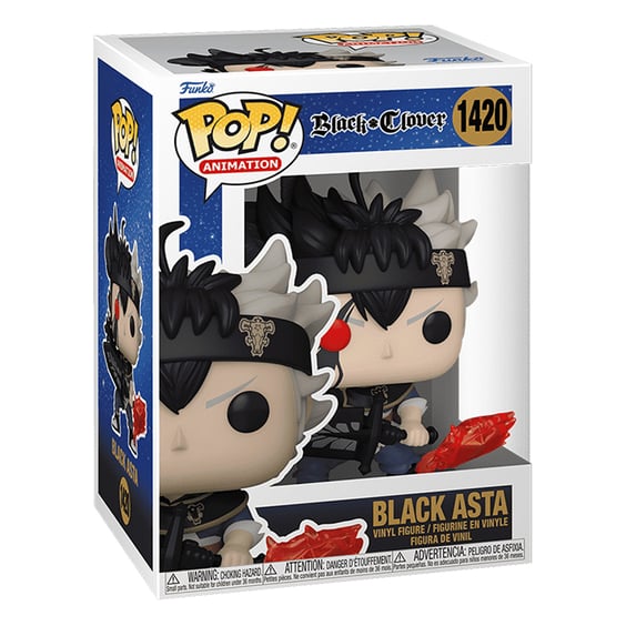 Фігурка Funko POP!: Animation: Black Clover: Black Asta, (70568) 3