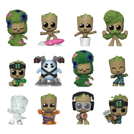 Фігурка Funko: Mistery Minis: Marvel (Studios): I am Groot (Blind Box: 1 з 12), (70656) 2