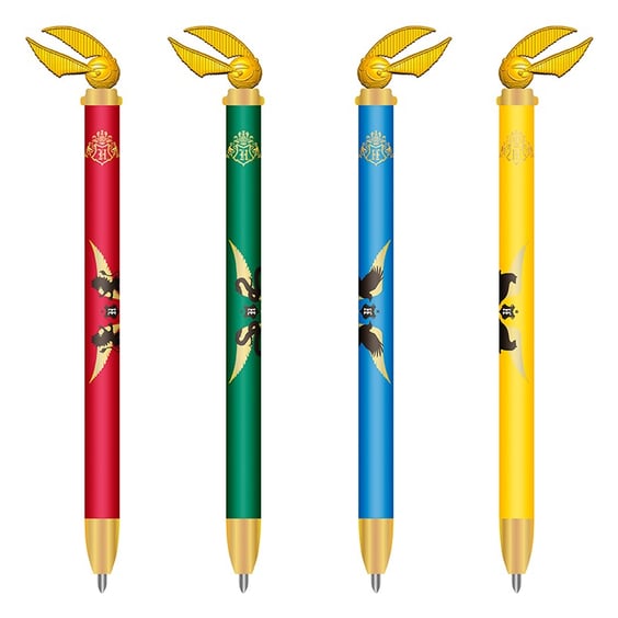 Ручка ABYstyle: Wizarding World: Harry Potter: Hogwarts House Logos, (70658)