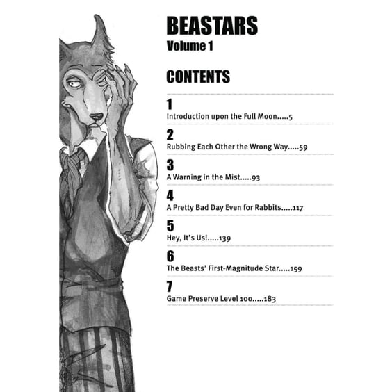 Манга Beastars. Volume 1, (707980) 3