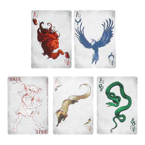 Карти гральні Paladone: Wizarding World: Harry Potter: Hogwarts School of Witchcraft and Wizardry, (709032) 4