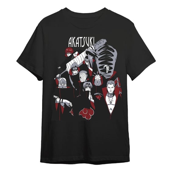 Футболка Pierrot: Naruto: Akatsuki Members: «‎Akatsuki» (2XL), (709727)