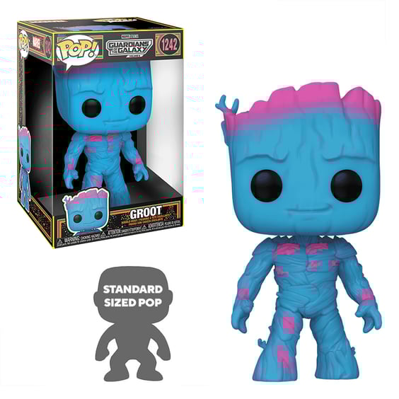 Фігурка Funko POP!: Marvel (Studios): Guardians of the Galaxy: Volume 3: Groot (Black Light), (71122)