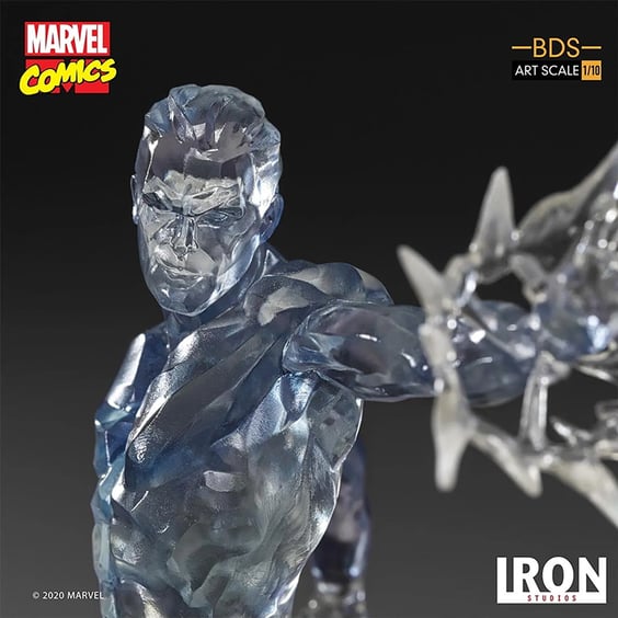 Колекційна фігура Iron Studios: Marvel: X-Men: Iceman, (715692) 6