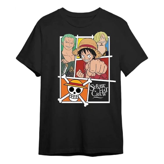 Футболка Toei Animation: One Piece: Luffy, Zoro and Sanji: «‎Straw Hat Crew» (L), (717067)