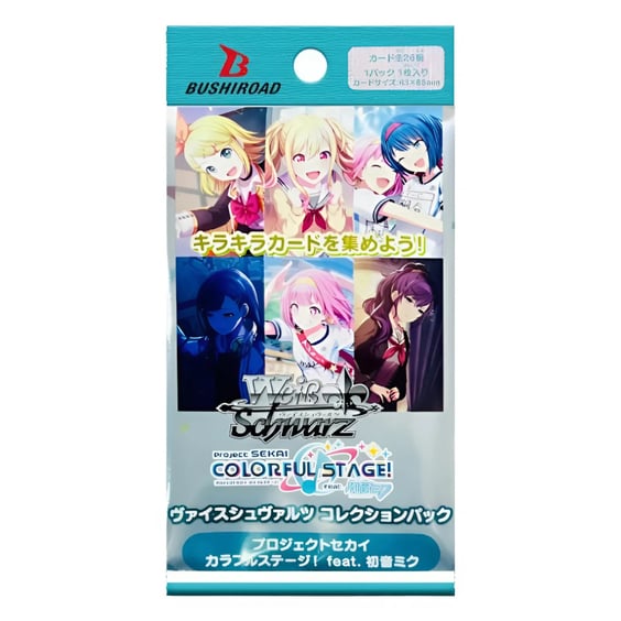 Коллекционные карточки Bushiroad x Weiss Schwarz: Vocaloid: Project Sekai Colorful Stage! feat. Hatsune Miku (1 карт), (718609)