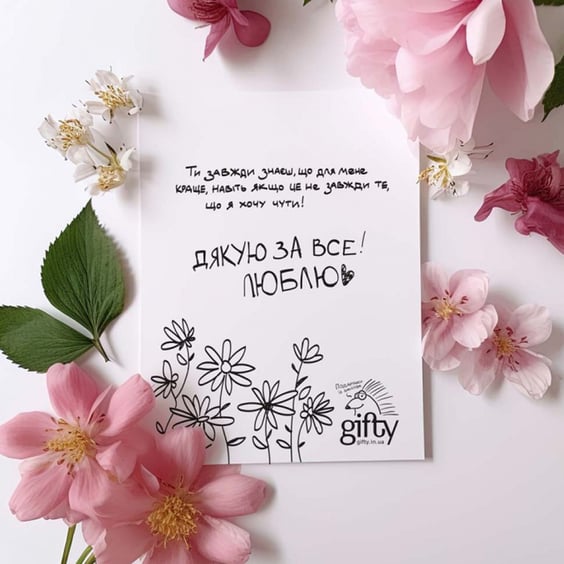 Листівка Gifty: Їжак: «Мам, ти була права», (720058) 2