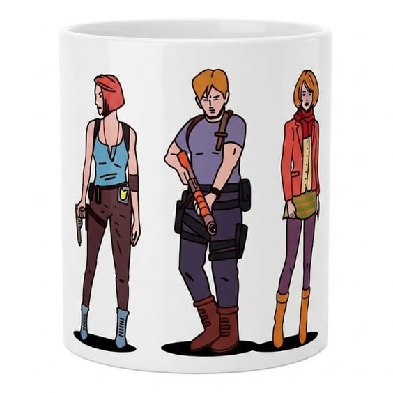 Кухоль Barbs: Resident Evil: Leon, Ashley, Jill, Nemesis, (720113) 2