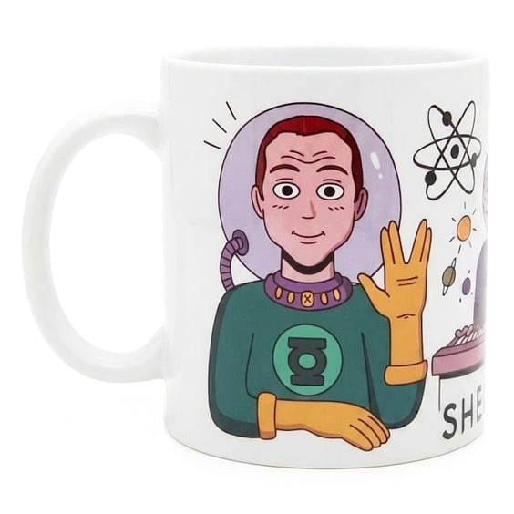 Чашка Barbs: The Big Bang Theory: Sheldon Cooper and Amy Fowler, (720114) 3