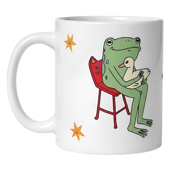 Чашка Jotter Books: Frog w/ Duck: «Роби Добре, Погано Не Роби», (720117) 2