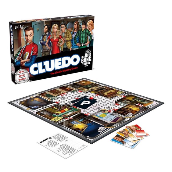 Настольная игра Winning Moves: Cluedo: The Big Bang Theory, (721173) 2