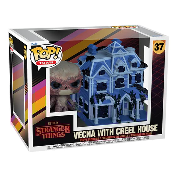 Фігурка Funko POP!: Town: Stranger Things: Vecna w/ Creel House, (72133) 3