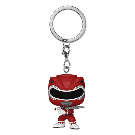 Брелок Funko Pocket POP!: Keychain: Power Rangers: 30th Anniversary: Red Ranger, (72152) 2