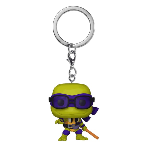 Брелок Funko Pocket POP!: Keychain: Teenage Mutant Ninja Turtles: Mutant Mayhem: Donatello, (72329) 2