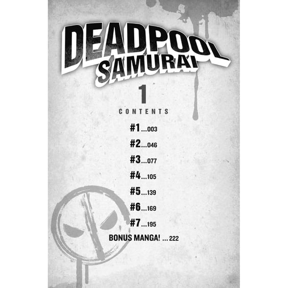 Манга Deadpool. Samurai. Volume 1, (725311) 3