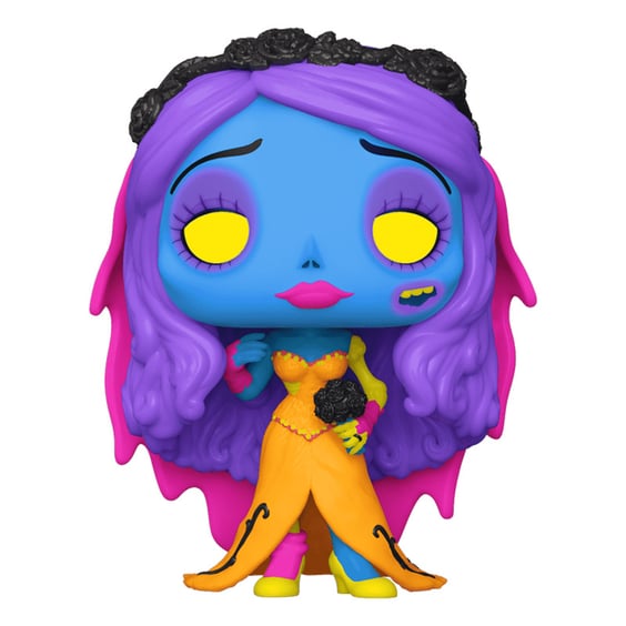 Комплект Funko POP!: Tees: Movies: Corpse Bride: Emily (S) (Black Light), (72698) 3