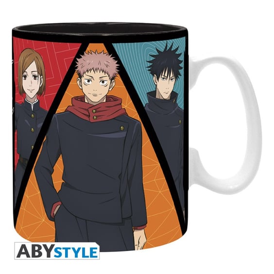 Кружка ABYstyle: Jujutsu Kaisen: Megumi, Yuji, Nobara, Satoru and Nanami, (72703)