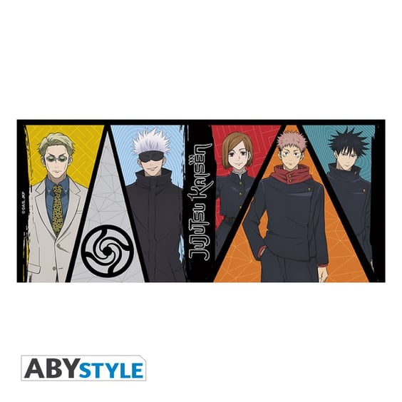 Кружка ABYstyle: Jujutsu Kaisen: Megumi, Yuji, Nobara, Satoru and Nanami, (72703) 3