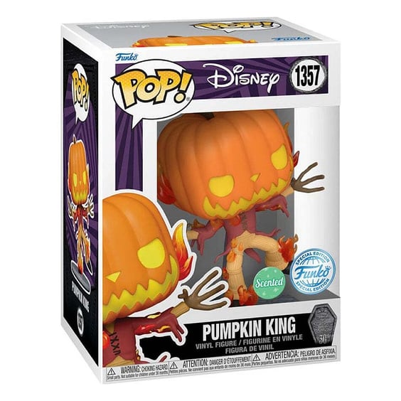 Фігурка Funko POP!: Disney: The Nightmare Before Christmas: Pumpkin King (Scented) (Special Edition), (73597) 3