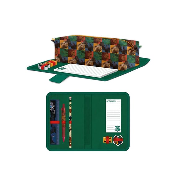 Пенал з канцелярією Pyramid International: Wizarding World: Harry Potter: Hogwarts Houses: Logos, (738905) 2