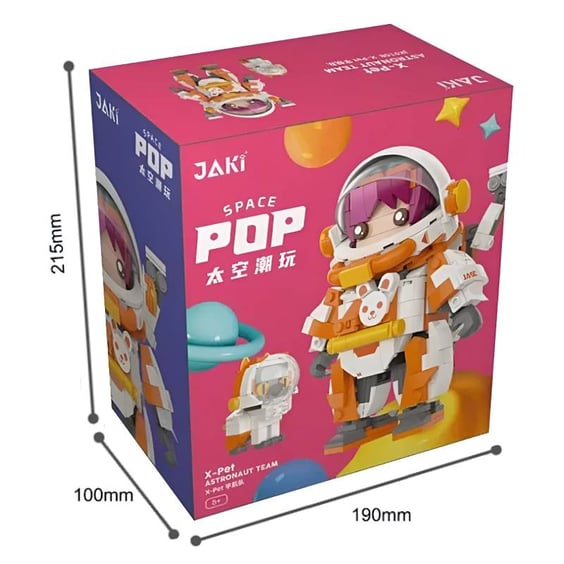 Конструктор Jaki: Space Pop: Space Quest Project: X-Pet Astronaut Team, (74136) 6