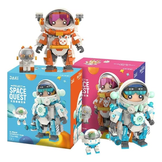 Конструктор Jaki: Space Pop: Space Quest Project: X-Pet Astronaut Team, (74136) 7