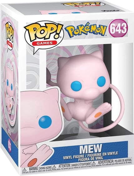 Фигурка Funko POP!: Games: Pokemon: Mew, (74221) 3