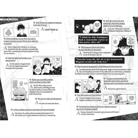 Артбук Jujutsu Kaisen. The Official Character Guide, (743810) 8