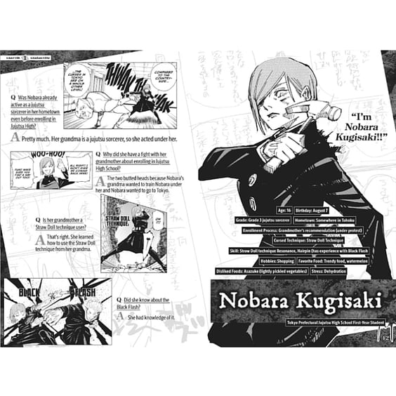 Артбук Jujutsu Kaisen. The Official Character Guide, (743810) 9