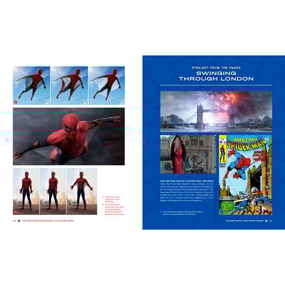 Артбук The Moviemaking Magic of Marvel Studios. Spider-Man, (743825) 8