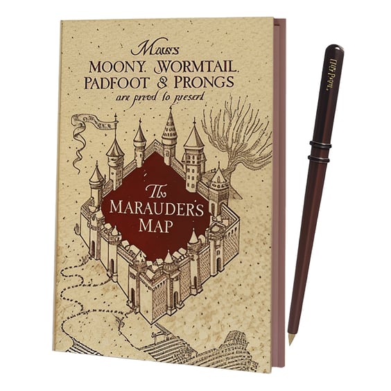 Блокнот Pyramid International: Wizarding World: Harry Potter: Marauder's Map, (74636)
