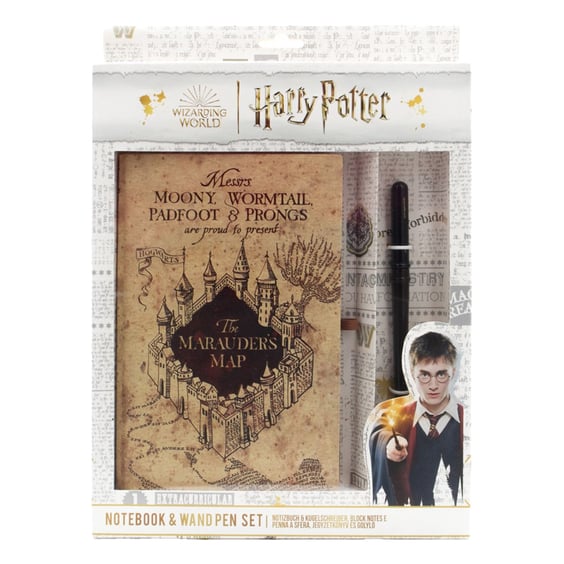 Блокнот Pyramid International: Wizarding World: Harry Potter: Marauder's Map, (74636) 4