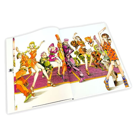 Артбук JoJo A-Go!Go!. Illustrations, (746859) 3