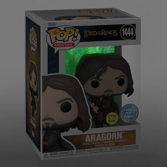 Фигурка Funko POP!: Movies: The Lord of the Rings: Aragorn (Special Edition) (Glows in the Dark), (74704) 3