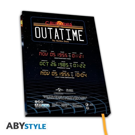 Блокнот ABYstyle: Back to the Future: DeLorean, (75233) 2