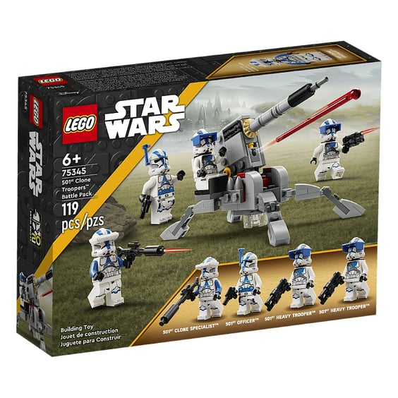 Конструктор LEGO: Star Wars: 501st Clone Troopers Battle Pack, (75345) 6