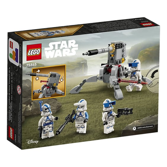 Конструктор LEGO: Star Wars: 501st Clone Troopers Battle Pack, (75345) 7