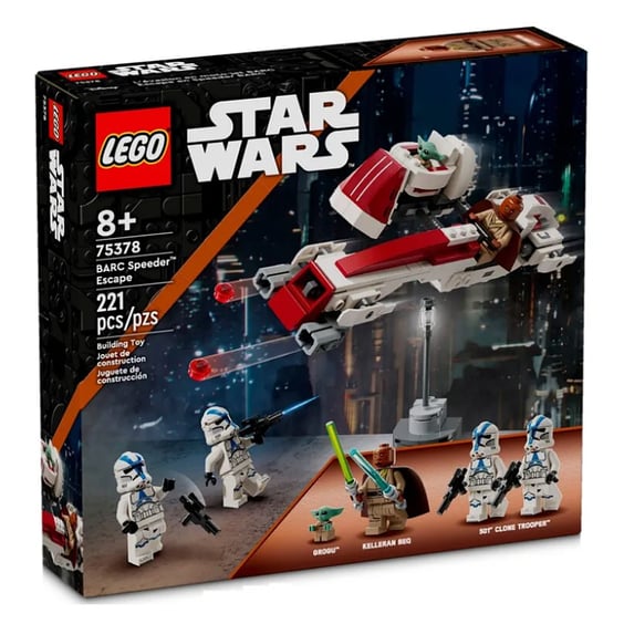 Конструктор LEGO: Star Wars: The Mandalorian: BARC Speeder Escape, (75378) 7