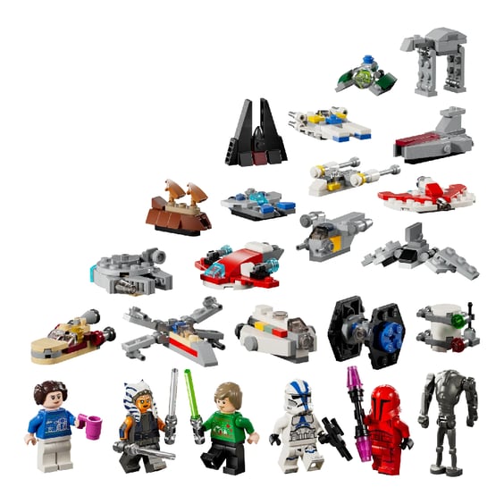 Адвент календар LEGO: Star Wars: 2024, (75395) 2