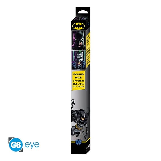 Набор постеров GB Eye: Chibi: DC: Batman and Joker, (75417) 4