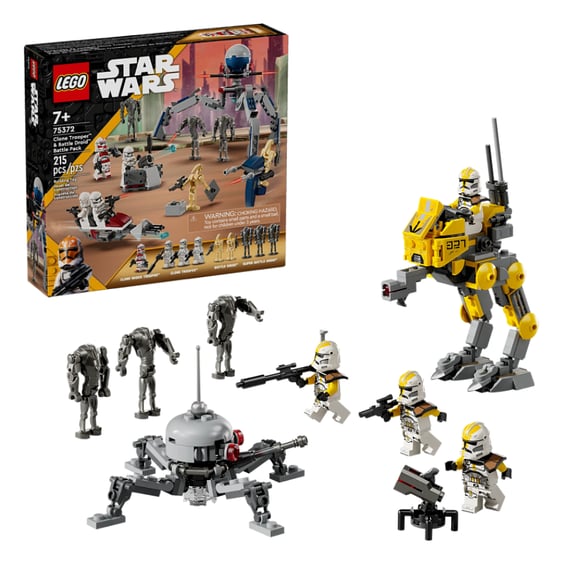 Конструктор LEGO: Star Wars: 327th Star Corps Clone Troopers Battle Pack, (75431)