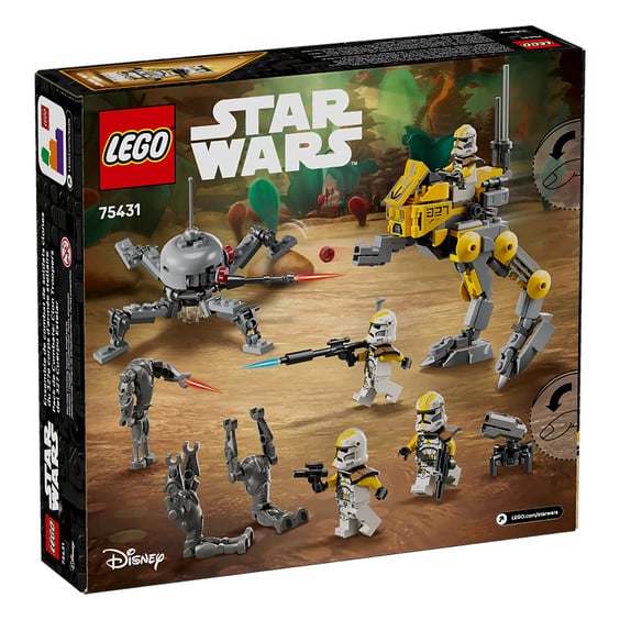 Конструктор LEGO: Star Wars: 327th Star Corps Clone Troopers Battle Pack, (75431) 7