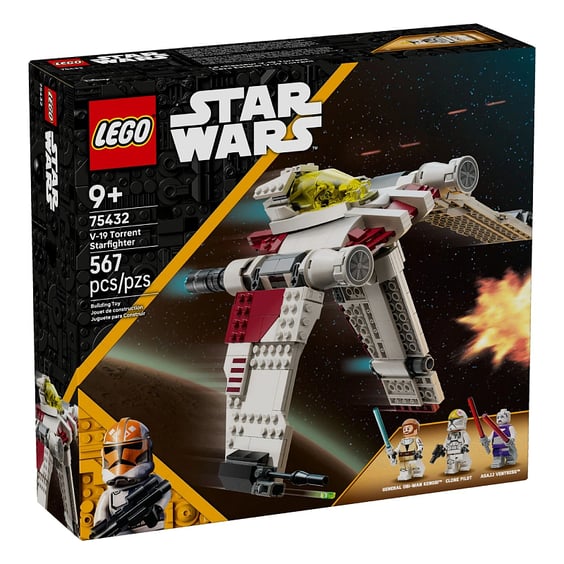 Конструктор LEGO: Star Wars: V-19 Torrent Starfighter, (75432) 8