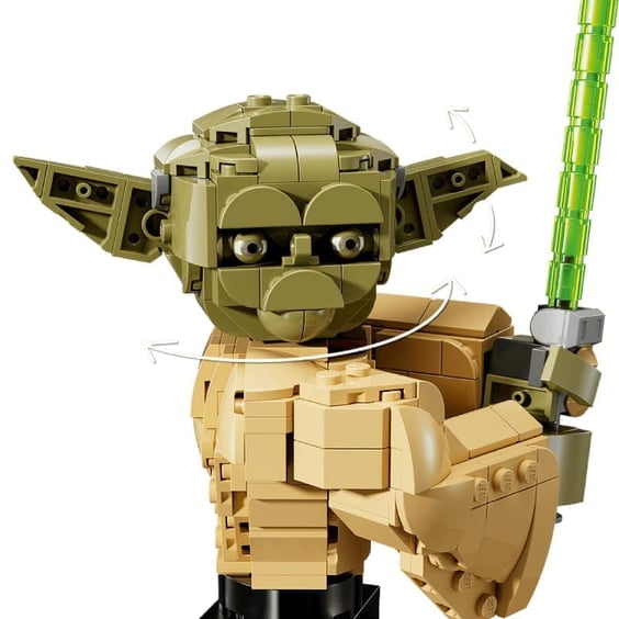 Конструктор LEGO: Star Wars: Yoda Bust, (75438) 5
