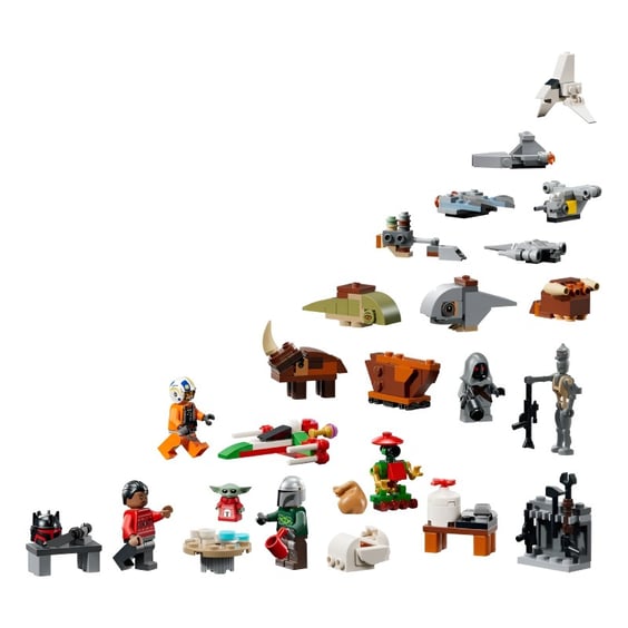 Адвент календар LEGO: Star Wars: The Mandalorian: 2026, (75456) 2