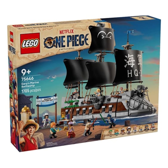 Конструктор LEGO: One Piece: Garp's Marine Battleship, (75646) 8